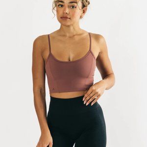 Alphalete Ultrasoft Allure Tank - Mauve, Large